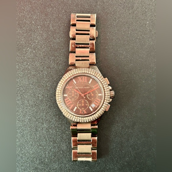 Michael Kors Authentic Chocolate Brown Watch MK5665 - Picture 2 of 7